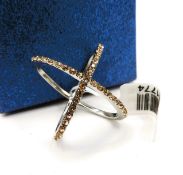 Crystal Ring New with Gift Box