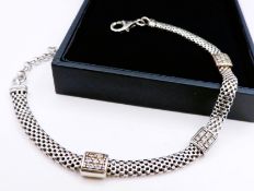 Sterling Silver Gemstone Bracelet New with Gift Box