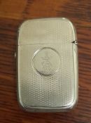 Victorian Silver Vesta Case