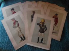 23 x Original Vanity Fair Lithographs -1886-888 - Vincent Brooks, Day & Son Printers