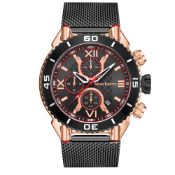 Mann Egerton Hand Assembled Magnitude Black Watch - Free Delivery & 5 Year Warranty