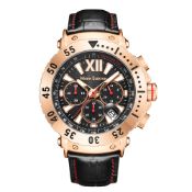 Mann Egerton Hand Assembled Dimension Rose Watch - Free Delivery & 5 Year Warranty