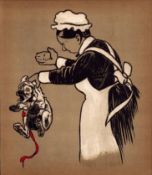 Cecil Aldin 1909 Rough Haired Terrier “Pickles” Dog Illustration-23.