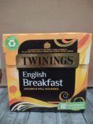 Twinings English Breakfast Golden and Well Rounded Teabags 120 - Grade A