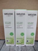 3 x Weleda S.O.S. Spot Treatment. RRP £39 - Grade A