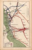 Liverpool Aintree River Mersey Edge Hill Antique Railway Diagram-42.