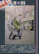 Mod Outside Iconic 2i's Soho London Coffee Bar Extra Large Metal Art