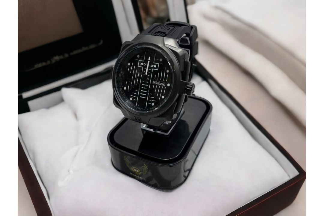 Holler Impact Black All Black Gents Fashion Watch RRP £229