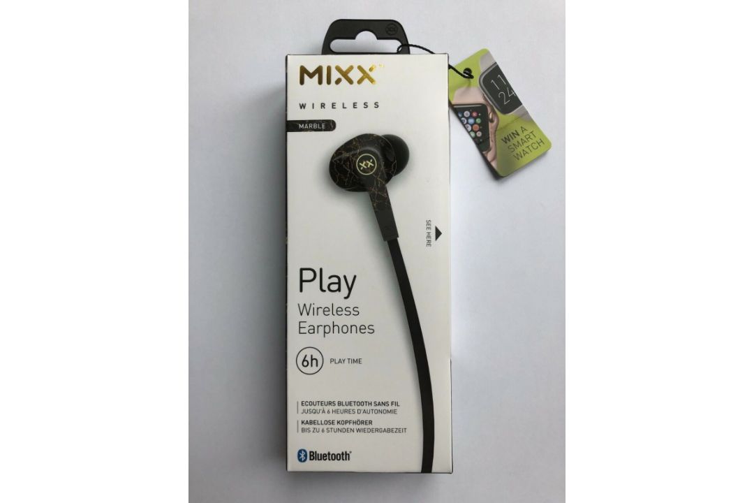 17 x Mixx Audio Play Black Bluetooth Earphones £15.99 ea