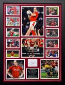 Alun Wyn Jones Signed and Framed
