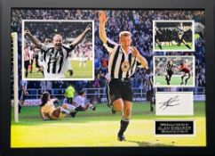Alan Shearer Signed and Framed