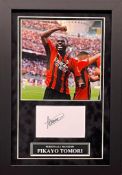 Fikayo Tomori Signed and Framed