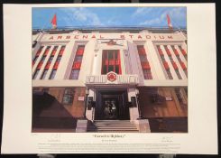 Arsenal (Arsene Wenger) Original Signed Presentation