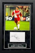 John Collins Signed & Framed