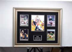 Bob Wilson Framed Original Signature Presentation.