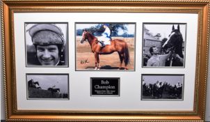 Bob Champion Original Signature Presentation.