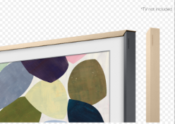 Samsung Customisable Modern Frame Bezel for Samsung The Frame, 43 inch, Clay Beige