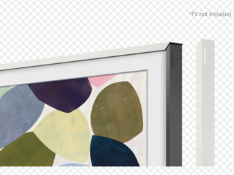 Samsung Customisable Modern Frame Bezel for Samsung The Frame, 50 inch, White
