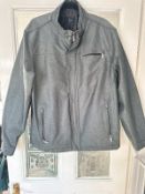 Mens Jacket Grey Size Large Matalan