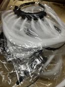 6 Optic Colour Headbands For Parties or Disco Nights Out