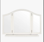 Laura Ashley Clifton Dressing Table Mirror, Grey