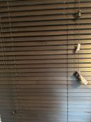 Venetian Blinds W40 x Drop 170cm 27mm slats Chocolate Colour