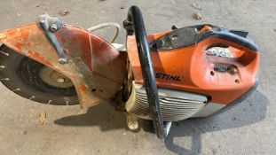 Stihl TS410 with Diamond Blade