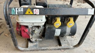 Honda Go 200 Petrol Generator 240v plus 110v Engine
