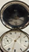 Scheirwater & Lloyd Full Hunter Silver Pocket Watch