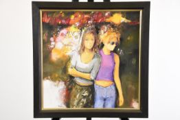 Original Oil By Italian Artist Guiliano Trombini