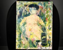 Contemporary Art Original Signed Oil By The Artist Yshi