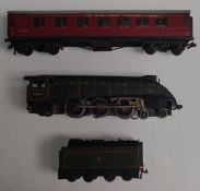 A Very Collectable Hornby Dublo 3211 Mallard 60022 Engine and Tender.