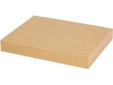 Form Cusko Yellow Oak Effect Shelf (D)235mm