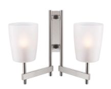 Quadryx Chrome Effect Double Wall Light RRP £25