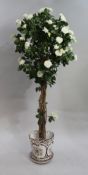 Large Imitation Plant in Container