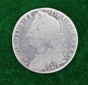 1745 George II Lima Silver Shilling