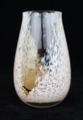 Small Caithness Orange Glass Vase