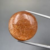 20.95 Cts Excellent Natural Round SunStone Cabochon,TRK-53