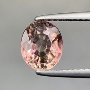 TPD-14, Brilliant Natural Padparacha Color Tourmaline Gemstone.