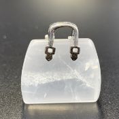 79.35 Cts Best Quality Natural Clear Quartz Apple. VZD-67