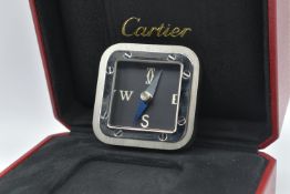 Brand New - Cartier - Extremely Rare - Limited Edition - Santos Palladium Compass with Brass Dia