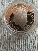 Piedfort Gold Sovereign King Charles