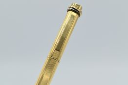Cartier - Rare - Must De Cartier - Gold-Plated Vendome Trinity Ballpoint Pen - 1980