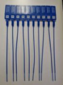 5000 Multipurpose Truck and Trailer Security Seals, Blue , Individually Numbered