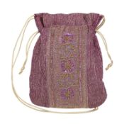 30 x New Silk Embellished Bags Wedding Favours Potli Bags Pouches