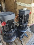 Grundfos Twin 5.5Kw Motor Circulation Pump, Delta Connected