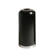 Rubbermaid Commercial Round Top Trash Can, Firesafe 15 Gallon, Black, FGR32EGLBK