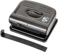 120 x 5 Star Punch 2-Hole Plastic Base Metal Handle Capacity 18x 80gsm Black RRP £5.99 each