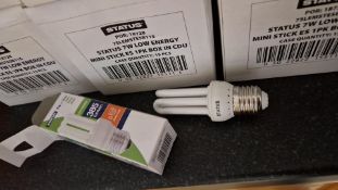 180 x Status Low Energy Light Bulbs