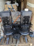 Grundfos TPD 100-170/4 A-F-A BQQE Twin Motor Circulation Pump